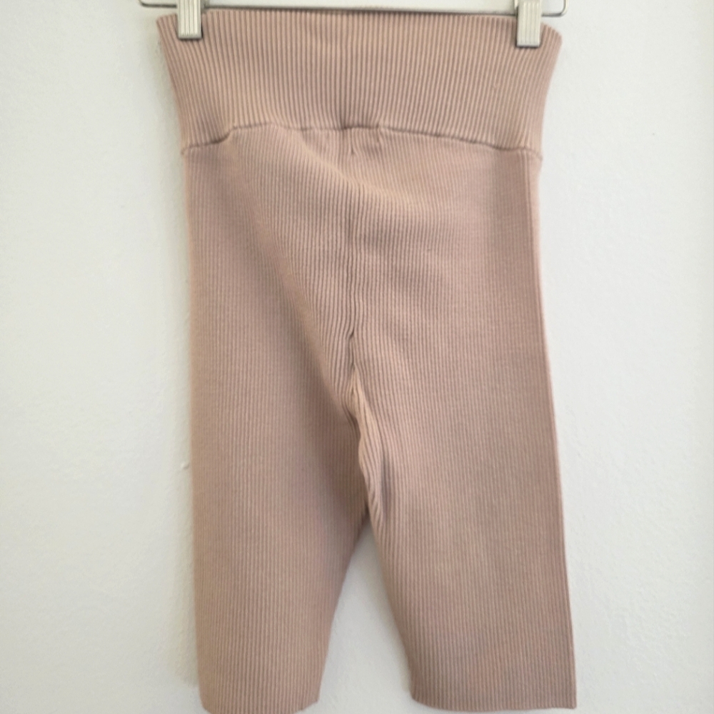 525 America Ribbed Biker Shorts‎ In Ballerina - Picture 2 of 3